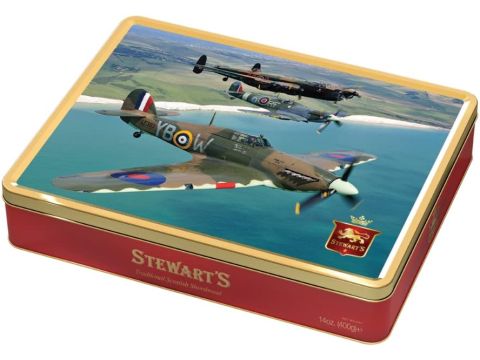 Stewart's - WWII Trio Shortbread Gifting Tin (400g)
