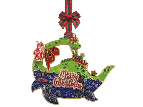 Boxed Metal Crystal Christmas Tree Decoration – Nessie
