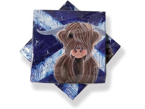 Highland Cow Paper Napkins 