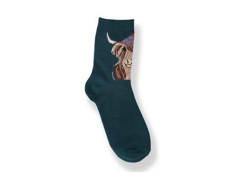 Hamish Highland Cow Socks