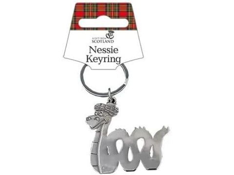 Nessie Loch Ness Monster Keyring 