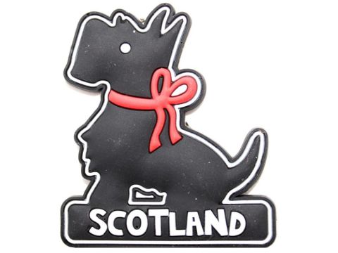 Scottie Dog Pu Magnet