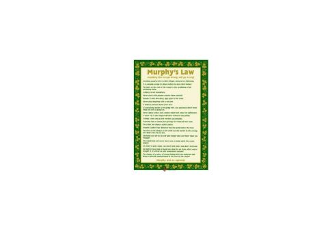 Tea Towel Murphys Law