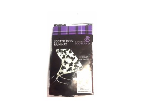Scottie Dog Rain Hat
