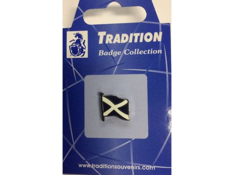 Scotland Saltire Flag Pin Badge