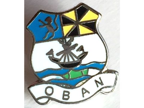 Oban Pin Badge
