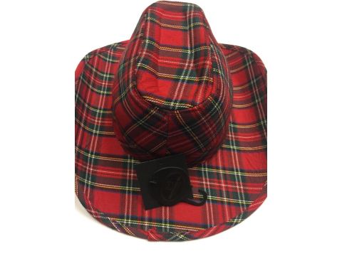 Royal Stewart Tartan Cowboy Hat
