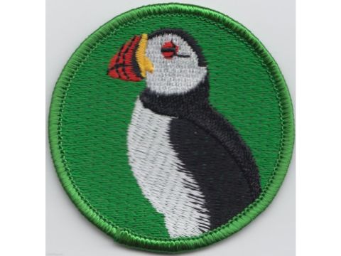 Puffin Embroidered Patch