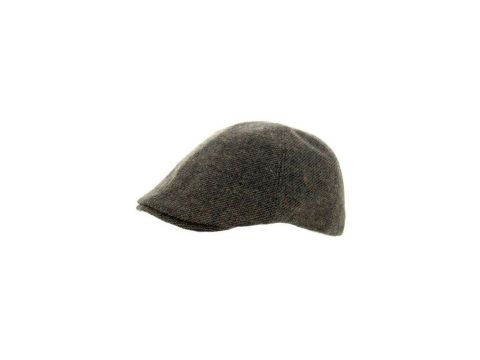 Twill Green Tweed Panel Cap