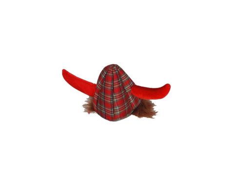 Fun Hagar Hat Red Tartan