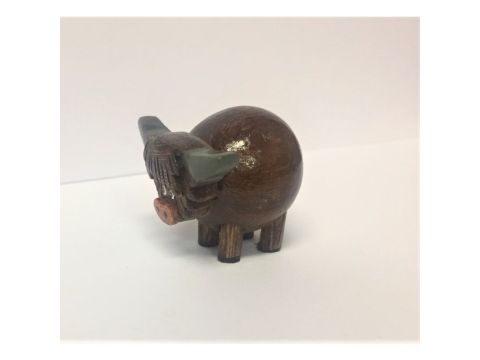 Mini Highland Cow ornament