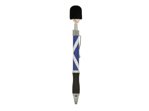 Scotland Saltire ballpoint pen soldier head