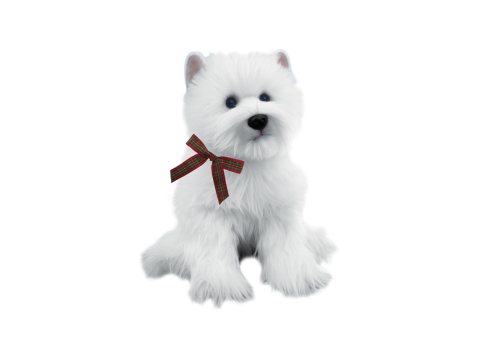 Large Wallace the Westie Highland Terrier 16"