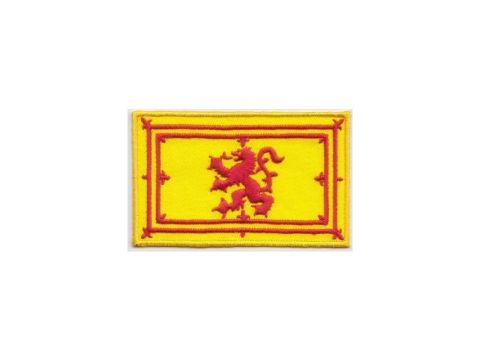 Scotland Lion Rampant Flag Embroidered Patch Badge