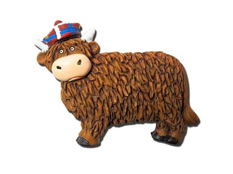Thistle Products Ltd Highland Cow Magnet P15C
