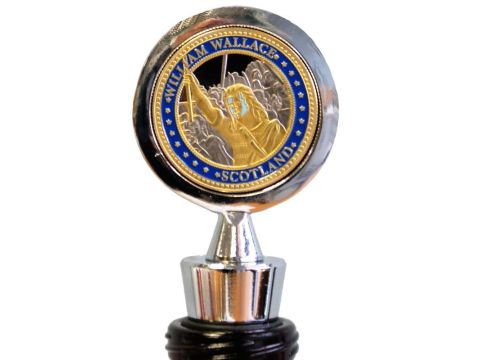 Wine Bottle Stopper – Willian Wallace solid metal construction
