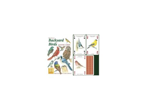 Heritage Playing Cards. Backyard Birds