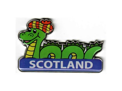 Loch Ness Monster Nessie Metal Fridge Magnet
