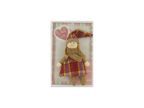 Tartan Doll a wee Scottish gift A little Reminder
