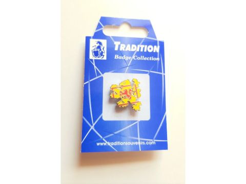 Lion Rampant Pin Badge
