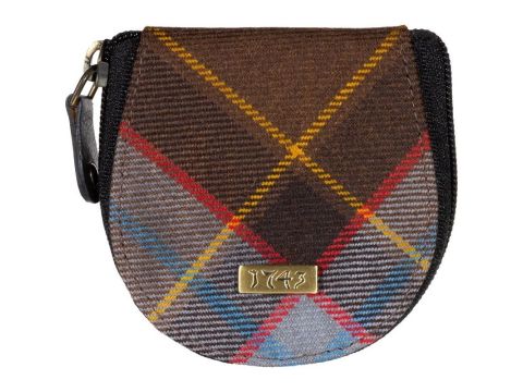 1743 Unicorn Tartan Horseshoe coin purse