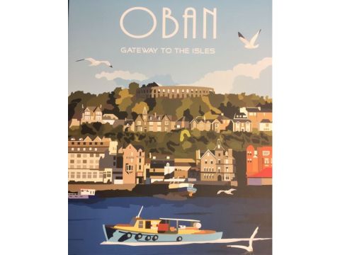 Oban Tea Towel