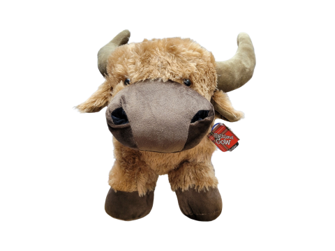 LARGE COW/BULL soft toy 17 INCHES LONG