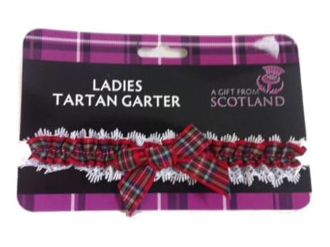 Ladies Tartan garter