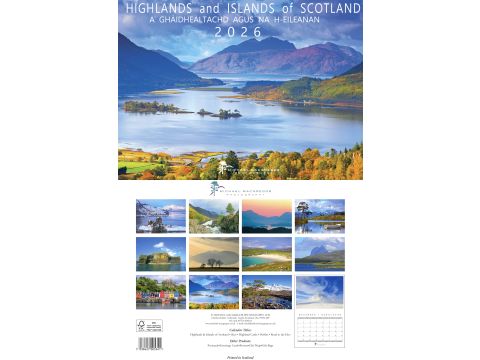 Michael Macgregor Highlands and Islands 2026 Calendar