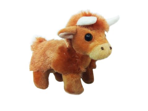  Highland Cow Soft Toy Small Suitable from Birth