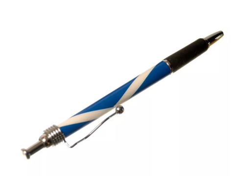 Classic Scotland "Saltire" Pen Blue and White Scottish Flag Gift Ballpoint