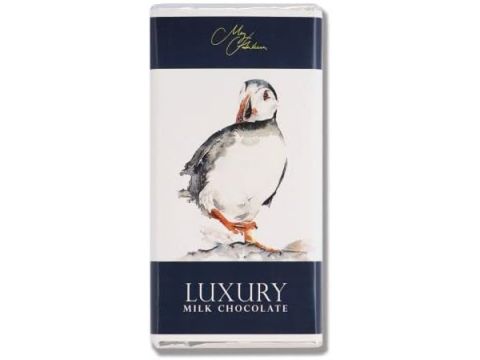Meg Hawkins Puffin Milk Chocolate Bar 85g 