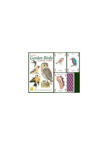 Heritage Playing Cards - Garden Birds Playing Cards