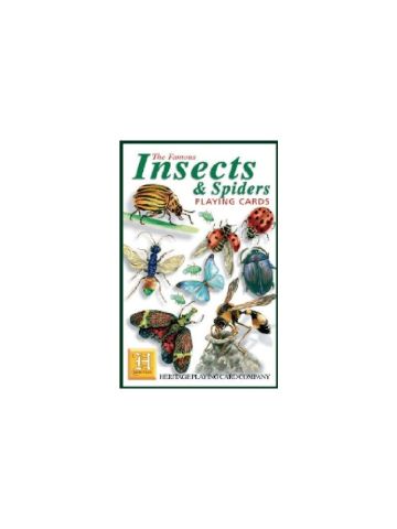 Heritage Playing Cards Insects and Spiders Playing Cards