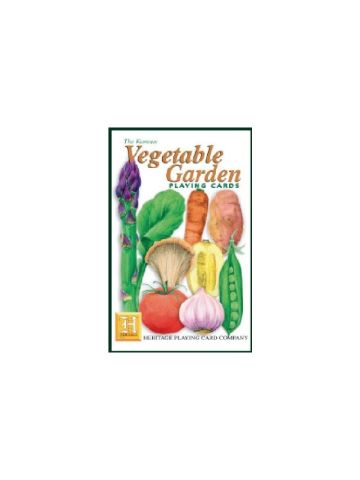 Heritage Playing Cards: Vegetable Garden Playing Cards