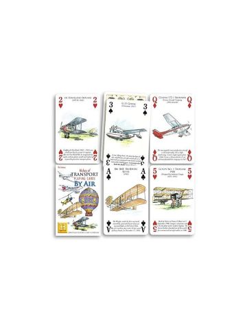 HISTORY OF TRANSPORT PLAYING CARDS BY AIR
