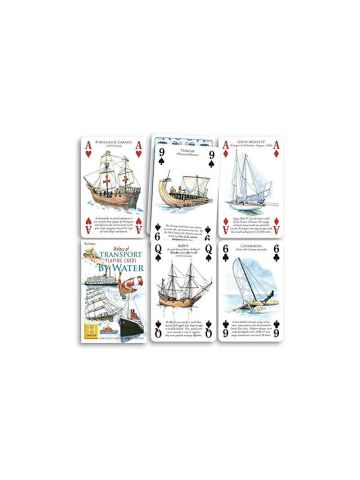 HISTORY OF TRANSPORT PLAYING CARDS BY WATER