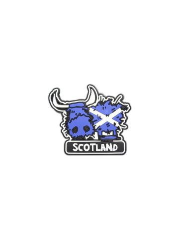 Scottish Saltire Cow Magnet