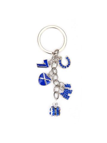 Deluxe Scottish Lucky Charm Key Ring