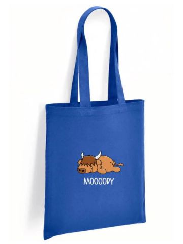 Moody Cow Organic Cotton Shopper Bag