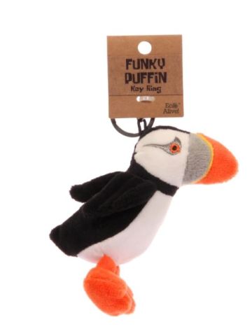 Puffin Plush Keyring - Eco Alive™