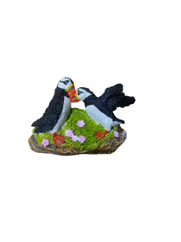 Pair of Puffins Magnet