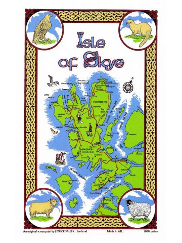 Isle of Skye Tea Towel