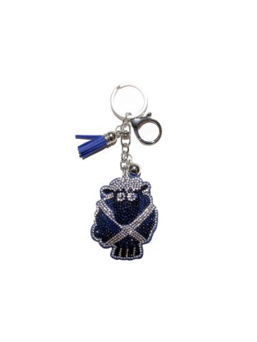 Saltire Sheep Diamante Keyring