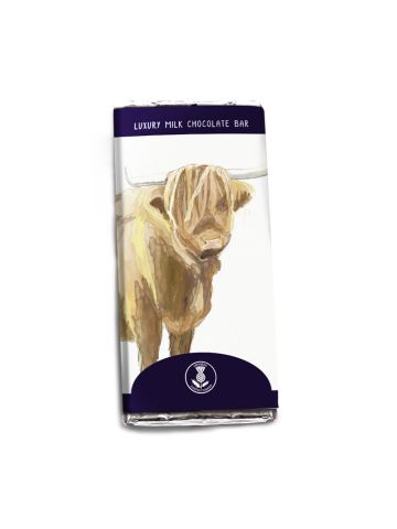 Heilan Coo / Highland Cow Luxury Milk Chocolate Bar (85g)