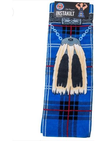 Blue Kilt Towel 30" x 60" - 100% cotton