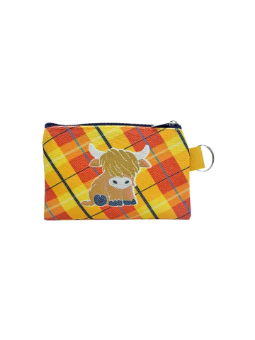 Highland Coo Canvas Purse