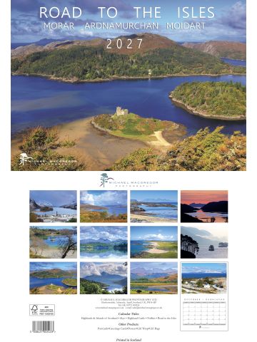Michael Macgregor Road to the Isles 2027 Calendar