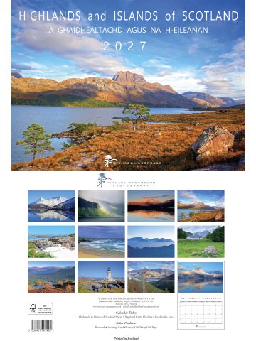 Michael Macgregor Highlands and Islands 2027 Calendar