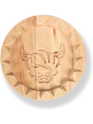 Highland Cow Design Shortbread Mould Large